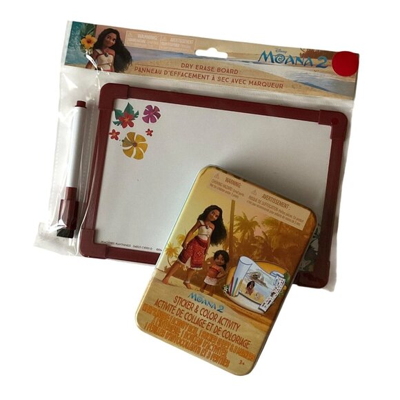 Disney Other - Moana 2 Travel Activity Kit Set
